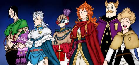 All magical knight leaders in charge